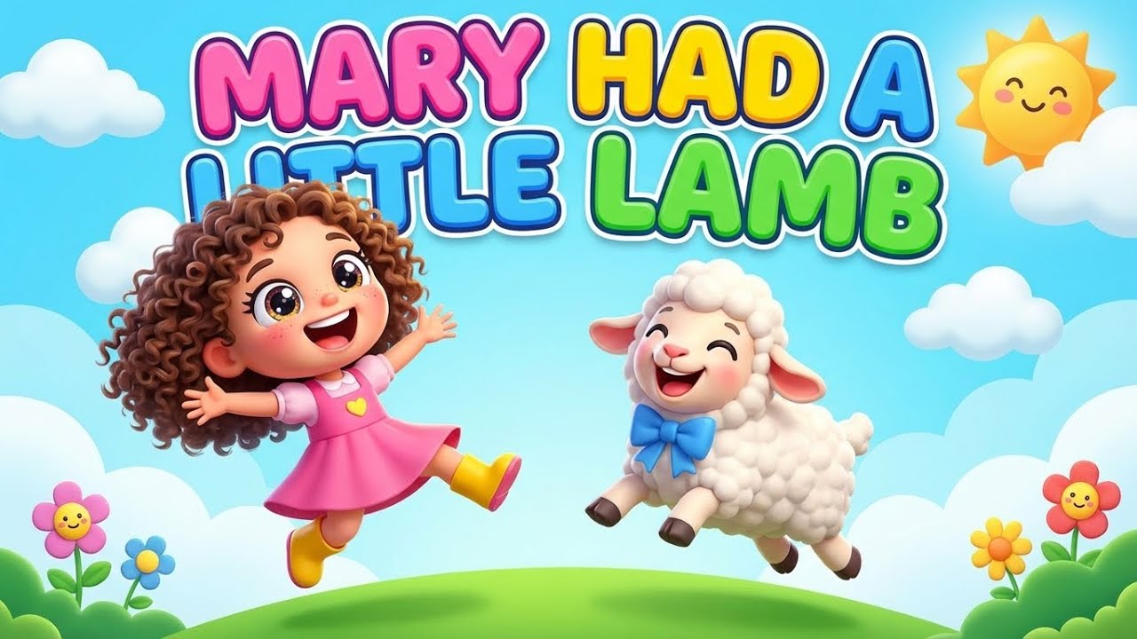 Mary Had a Little Lamb 🐑 | Preschool Nursery Songs & Rhymes | MeliMelo Kids