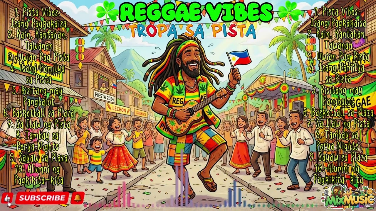TROPA SA PISTA ☘️REGGAE VIBES☘️ New Chill Relaxing Roots Reggae Rap Music -  Buhay Tuwing Fiesta