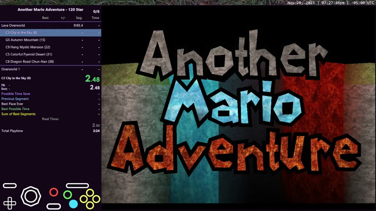 [PB] Another Mario Adventure 120 Star - 1h 59m 39s