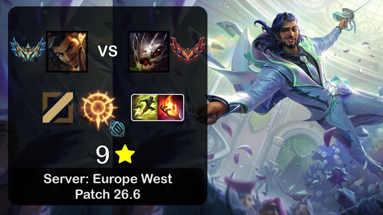 Akshan Mid vs Kog'Maw - EUW Challenger - Patch 26.6