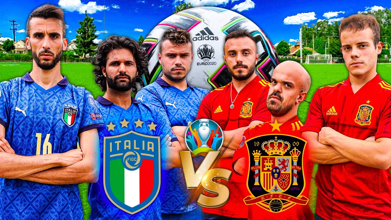 ⚽ ITALIA vs SPAGNA | COME FINIRÀ? EURO 2020 FOOTBALL CHALLENGE