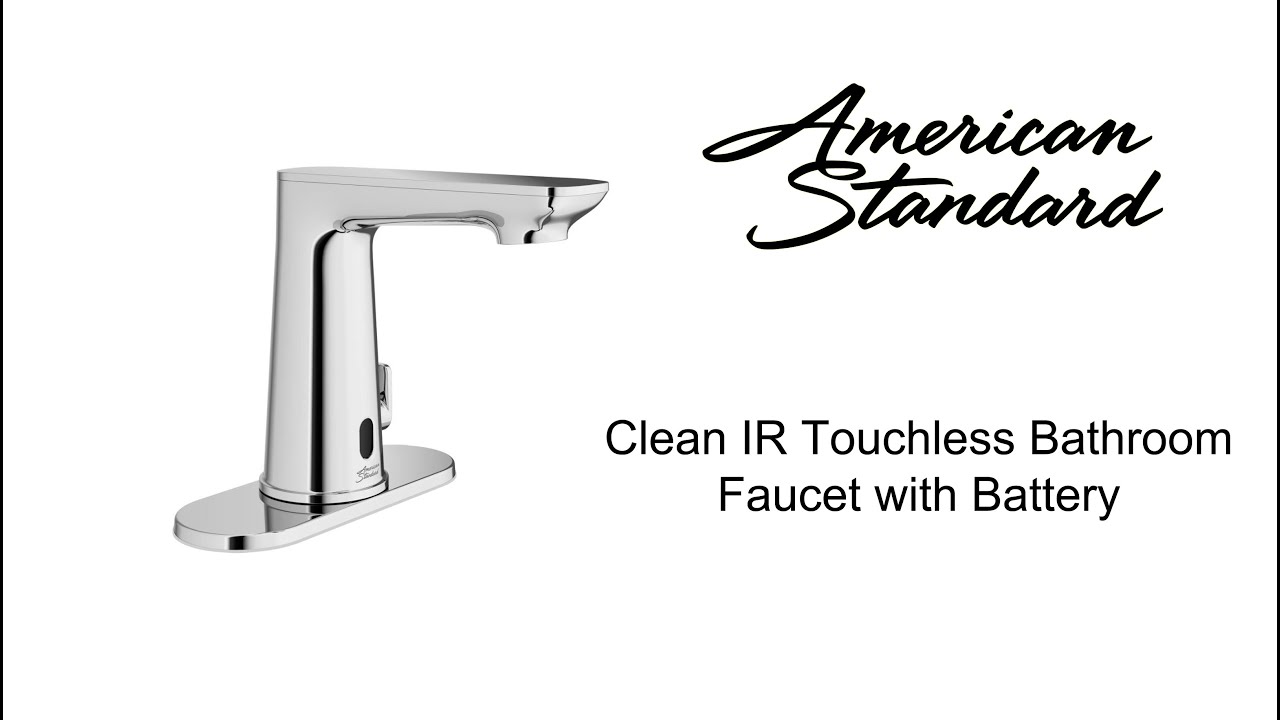 American Standard Touchless bathroom Faucet unboxing