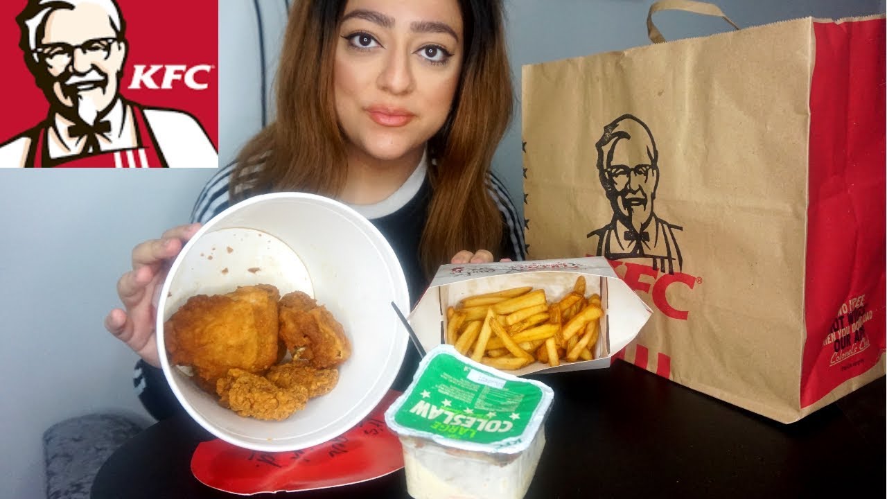 KFC MUKBANG | FRIED CHICKEN | HOT WINGS | I HAD A CAR ACCIDENT!