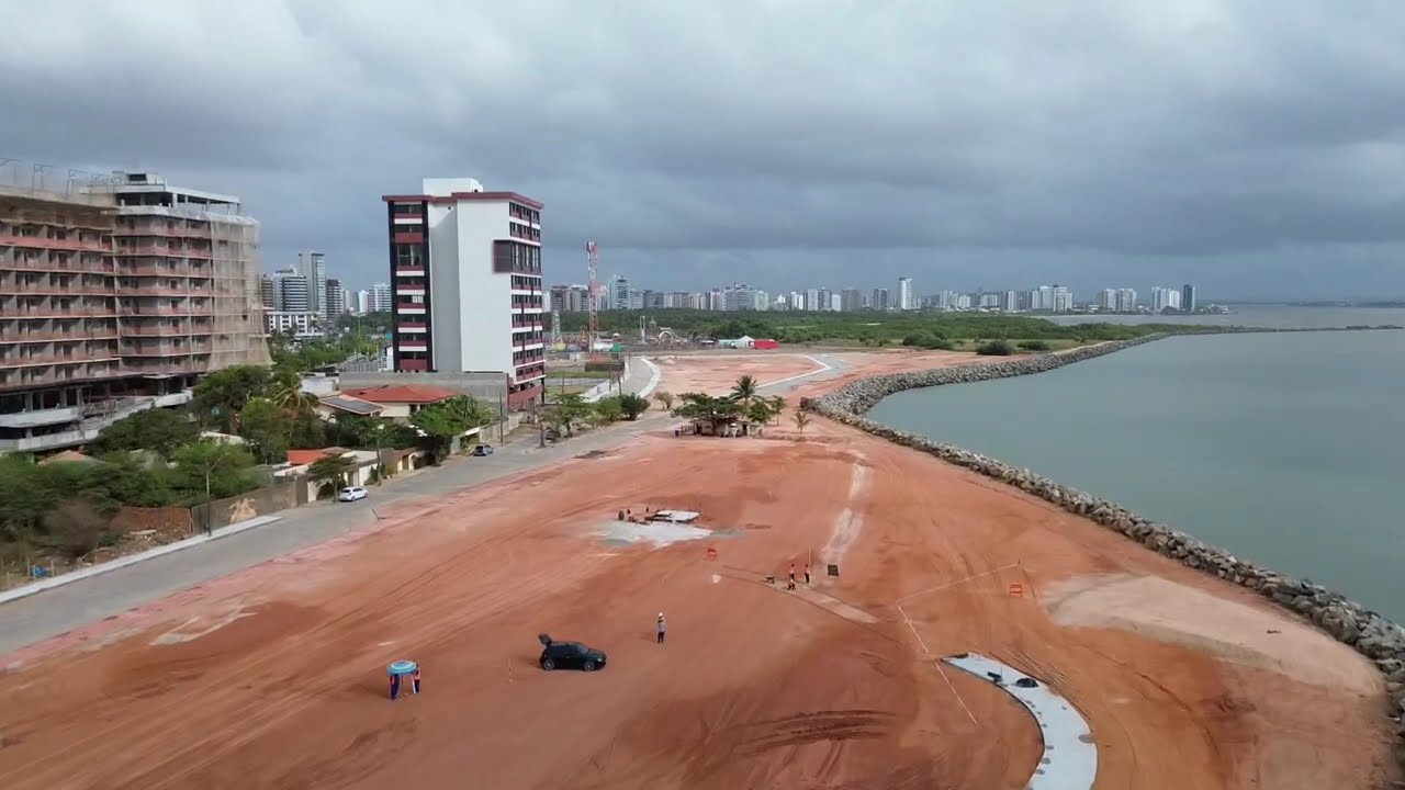 Construção da nova Orla do Rio Sergipe em Aracaju/SE - Parte 3
