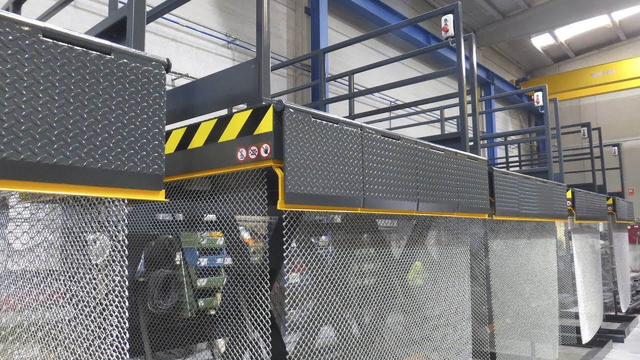 INKEMA - Scissor Lift Tables with Safety Barrier