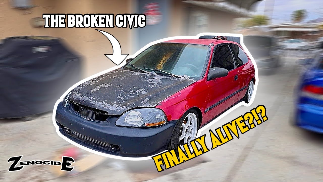 Я купил сломанную Honda Civic... И теперь она действительно заводится!! 😱🔥