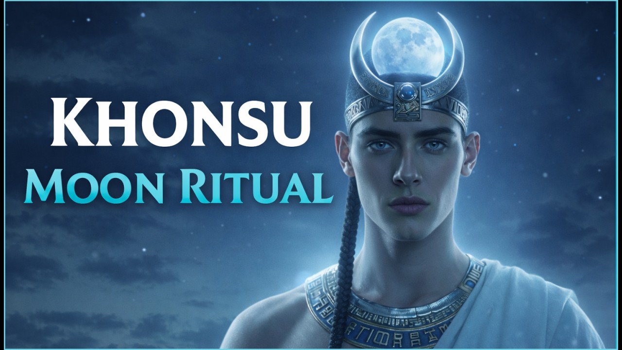 Invocation to Khonsu  |  The Ritual of the Lunar Temple  |  Eliminate negative energies