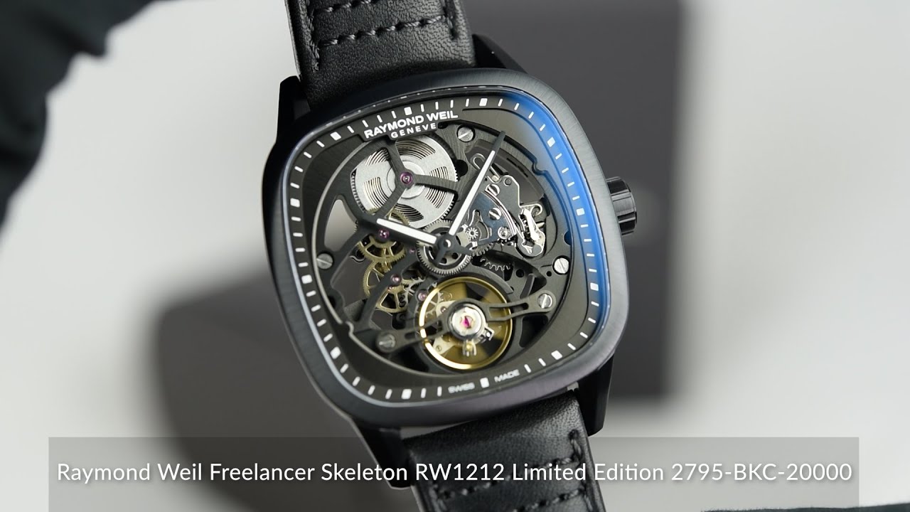 Raymond Weil Freelancer Skeleton RW1212 Limited Edition 2795-BKC-20000