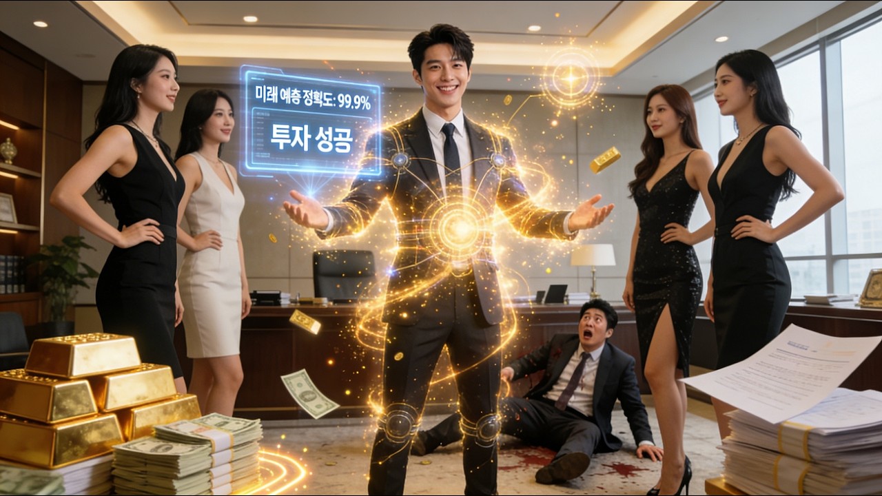 미래를 예지할 수 있는 능력을 타고난 그는 백지 상태에서 시작하여 수십억 달러 규모의 제국을 건설한다.#korean #kdrama #드라마 #drama