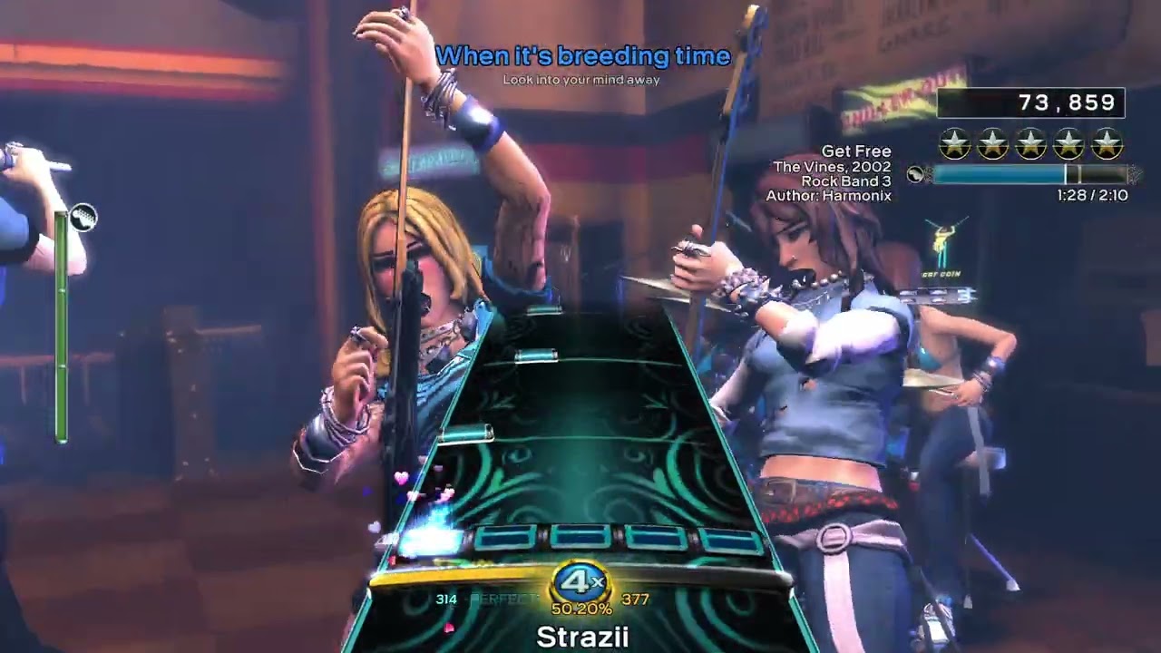 [RockBand 3 Deluxe] The Vines - Get Free [Guitar FC]