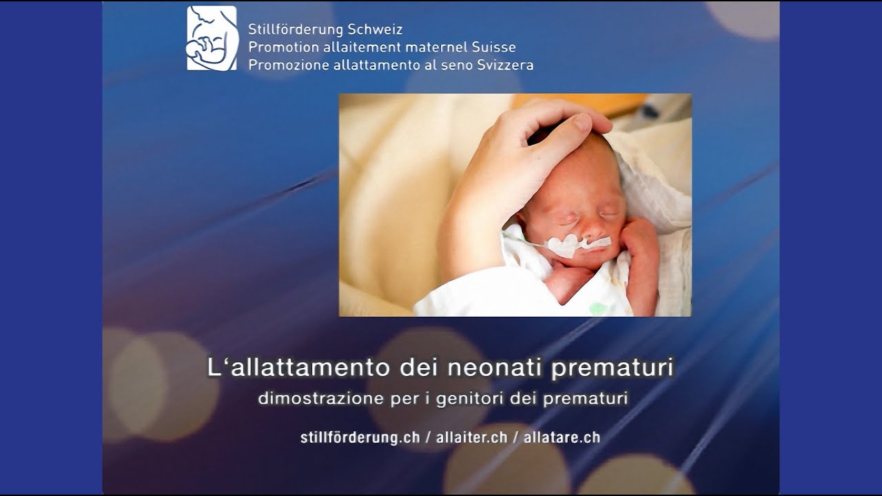 L‘allattamento dei neonati prematuri