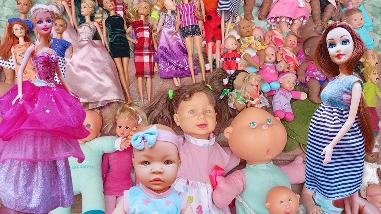 RECEBIDOS DE BONECAS ANTIGAS RARAS, BARBIES E MINIS BEBÊS REBORN