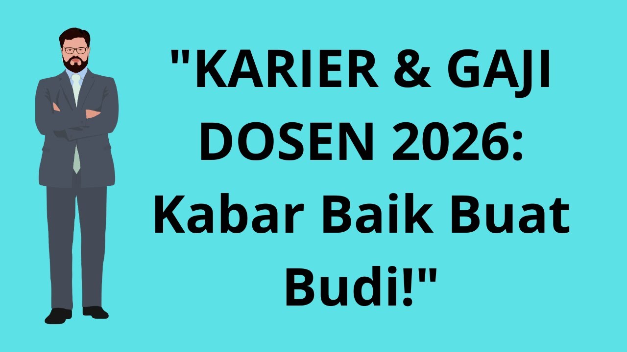 PART 1 :   Aturan Baru Gaji & Karier Dosen: Bedah Permendikti No. 52 Tahun 2025 (Kisah Budi)