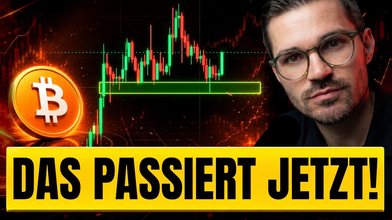 BITCOIN: Dieses Level MUSS heute halten! Jetzt wird es kritisch!