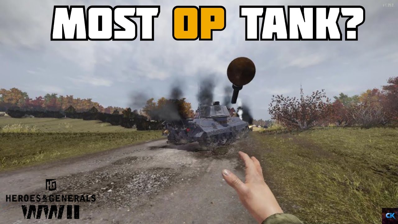 Most OVER-POWERED Tank?! (Heroes & Generals) #shorts