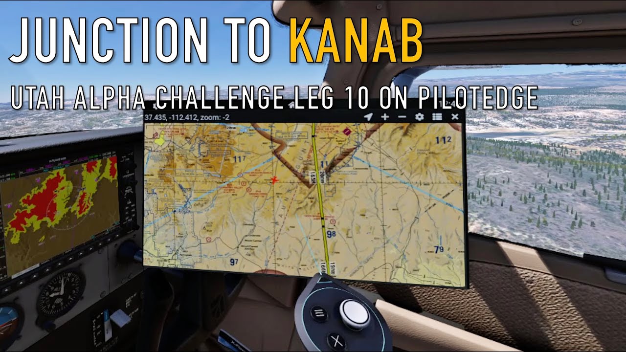 OTG Live in VR: Utah Alpha Challenge, Junction to Kanab | PilotEdge VR X-Plane 12
