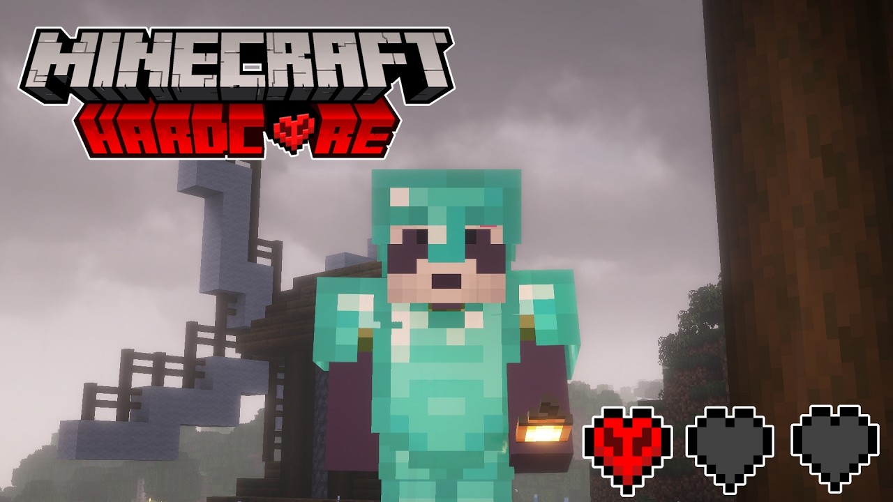 Working on the mansion!... LIVE in Hardcore Minecraft!