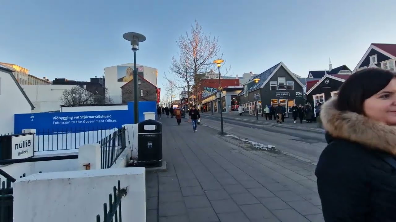 CALM AND CLEAN CITY REYKJAVIK ICELAND WALKING TOUR