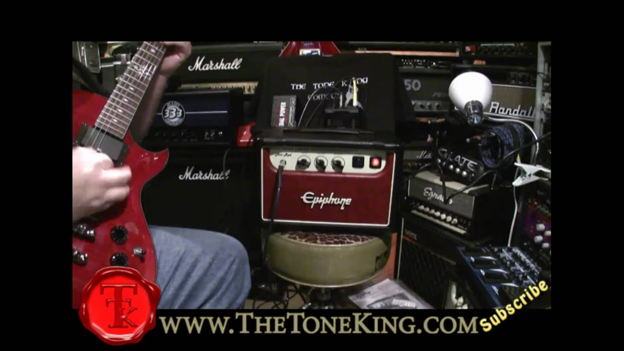 Day 7 - TTK's Take on the Epiphone Valve Junior JR Hot Rod Edition - NAMM '10 2010