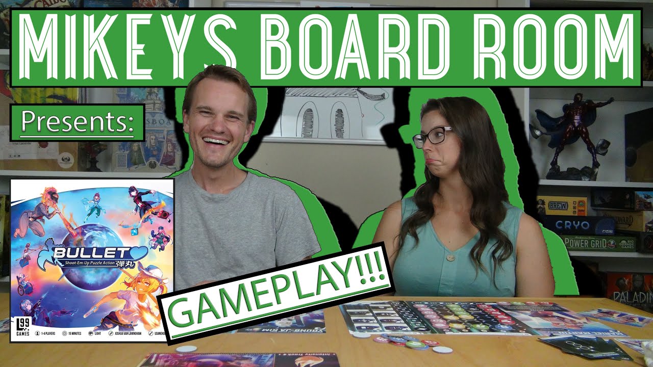 Bullet Board Game Playthrough - Level 99 Games - Two Player Gameplay