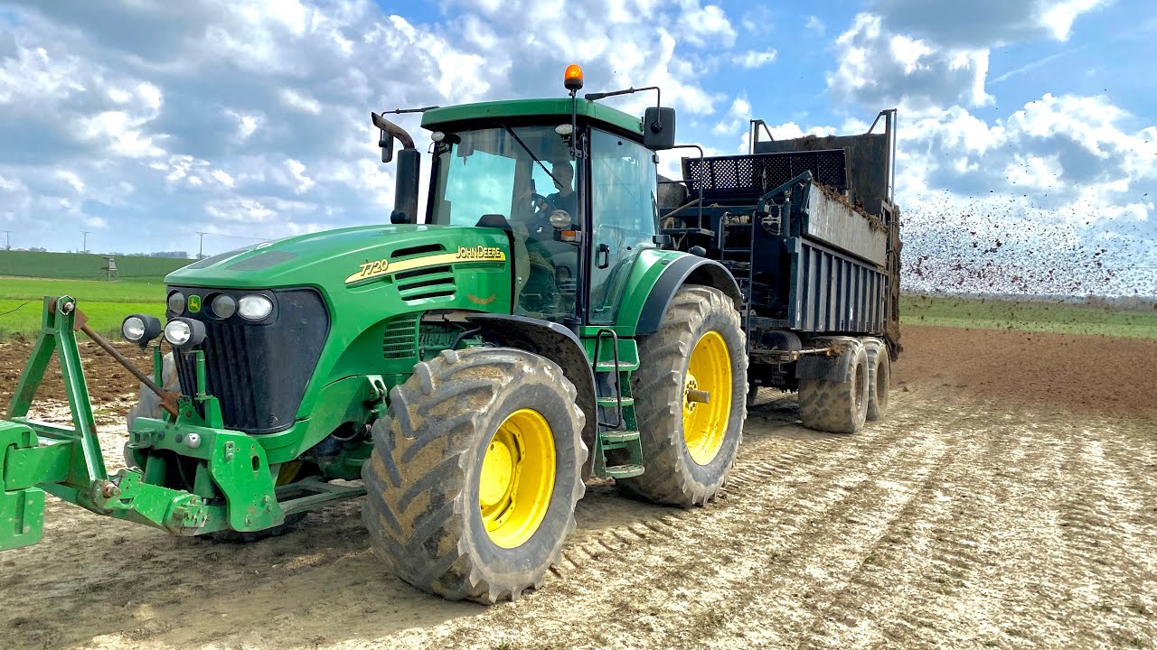 🔥Wywóz obornika🔥JohnDeere w akcji🔥GR Markuszewski🔥