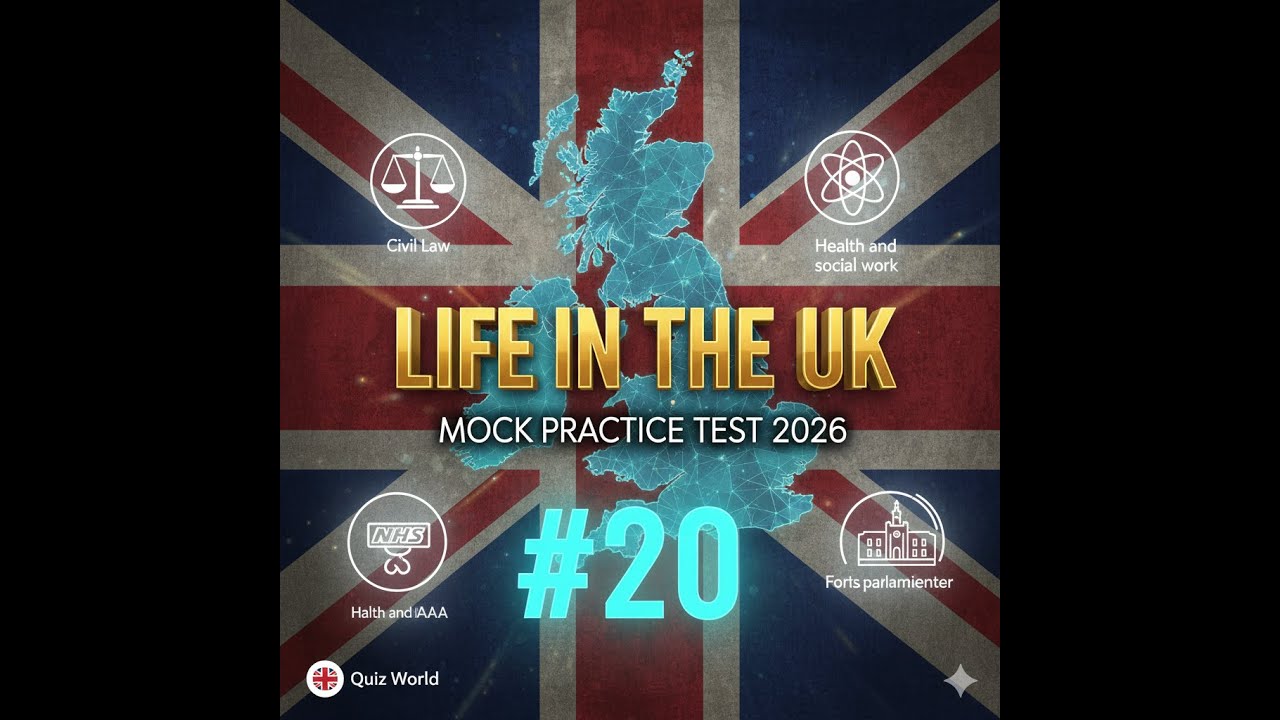 Life in the UK Test 2026 - Mock Practice Test #20 | Modern Britain & Legal Rights