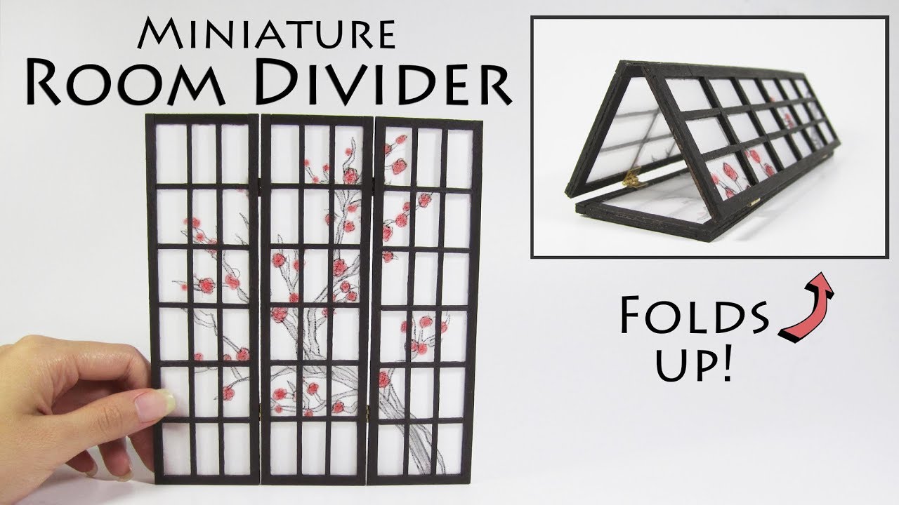 DIY Miniature Room Divider
