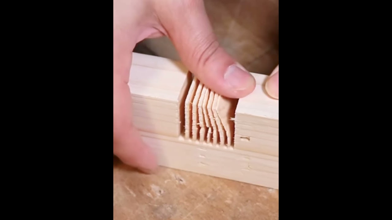 Unbelievable Japanese Wood Joints You&rsquo;ve Never Seen Before! 🔥 #Woodworking#DIY#Shorts#youtubeshorts