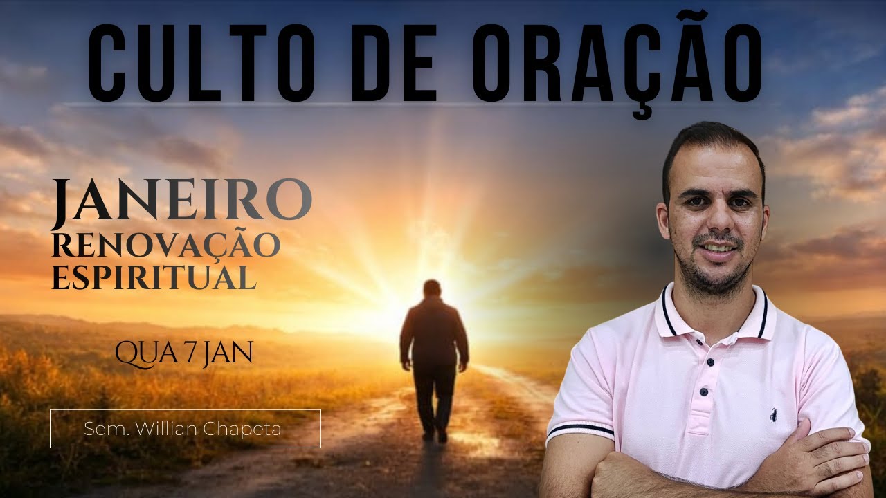 O AVIVAMENTO COMEÇA NO ALTAR DO CORAÇÃO - SEM. WILLIAN CHAPETA
