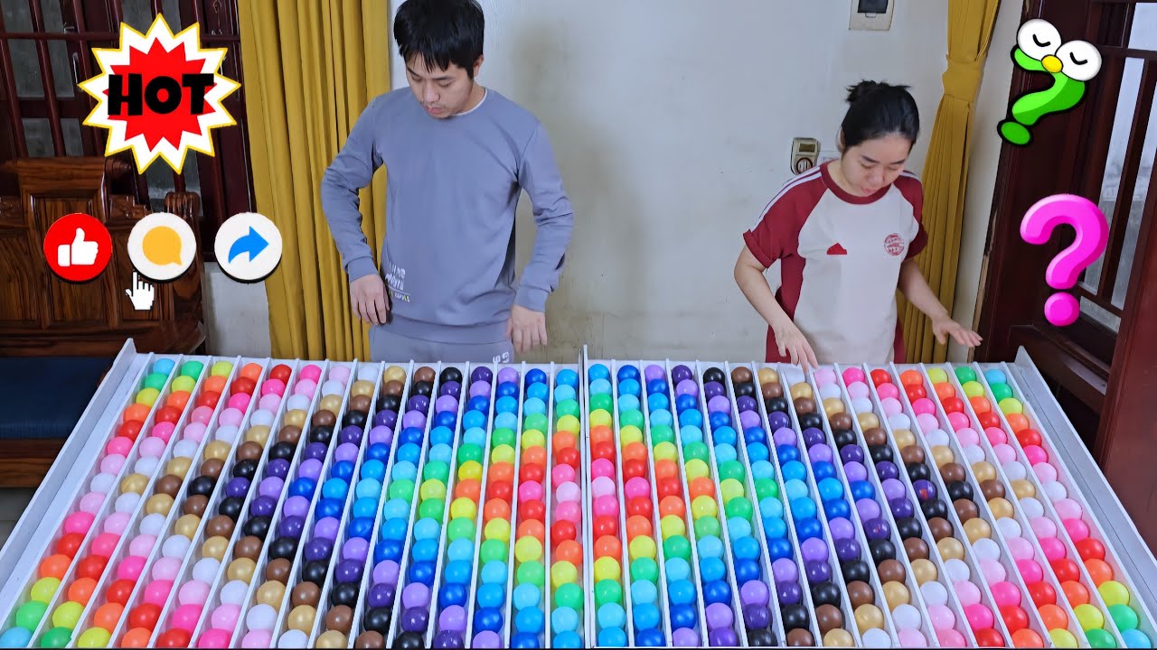 🌈⭐💥 Color Ball Sorting Puzzle Game: A Family Bonding Brain Game ⭐ level 01