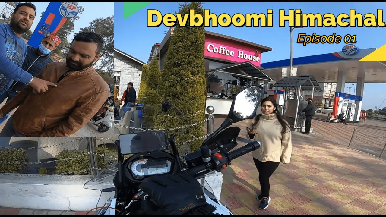 Enroute Himachal from Punjab on Benelli TRK 502 X | Coffee House | Devbhoomi Himachal - EP01 #V30