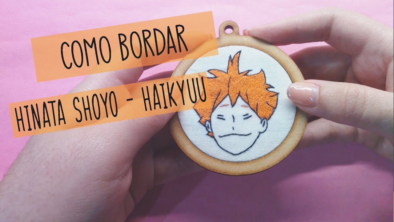 Como Bordar - Hinata Shoyo | Haikyuu