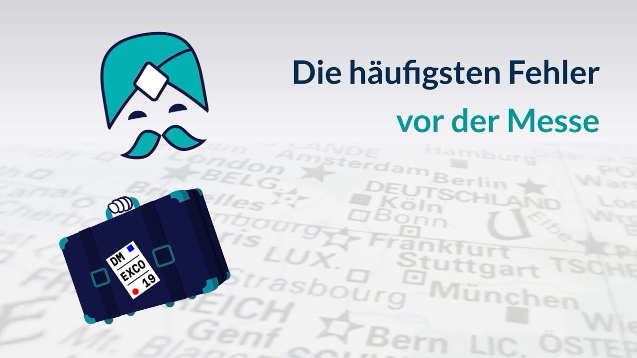 Die häufigsten Fehler vor der Messe – MEMANTO