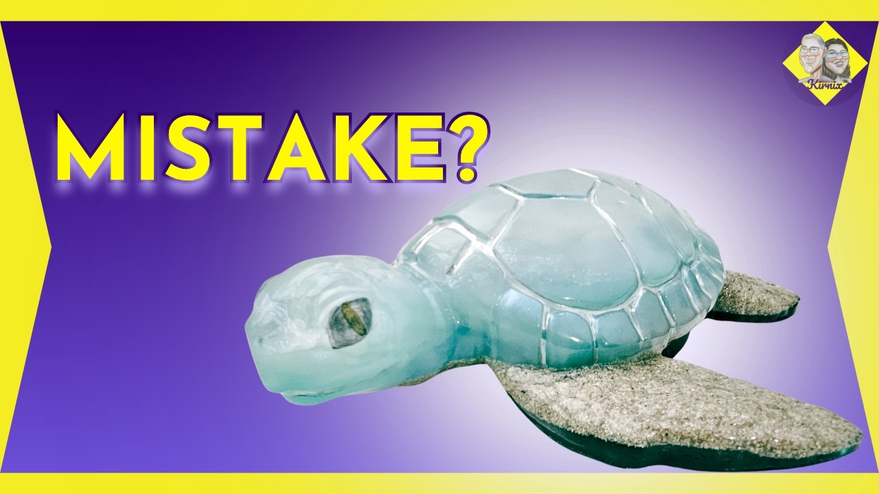 I Made One Turtle… It Turned Into Five | Deep Pour Resin
