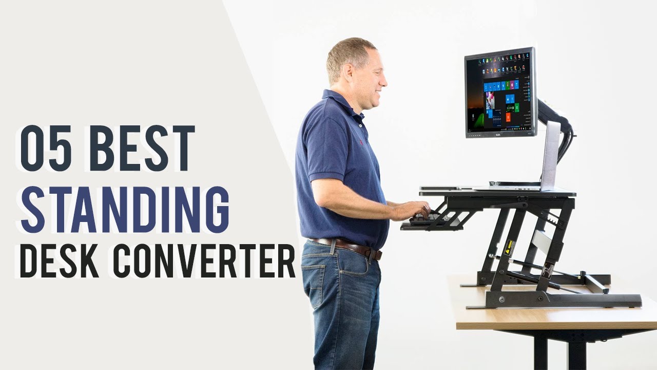5 Best Standing Desk Converters for 2020 - Video Review