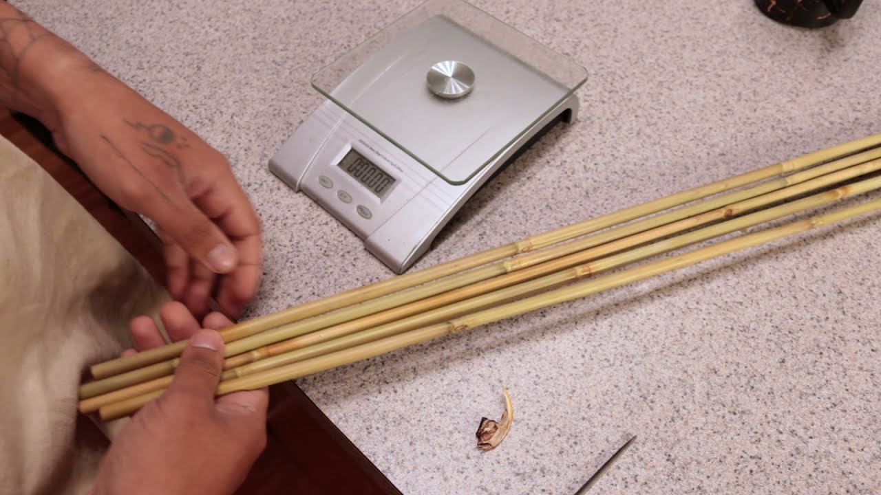Weighing Arrows on A Kitchen Scale