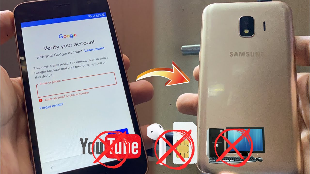 Обход FRP на Samsung J2 Core || Без ПК 2026