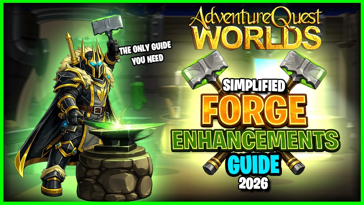Best Forge Enhancements in AQW (2026) | What to Use & Why