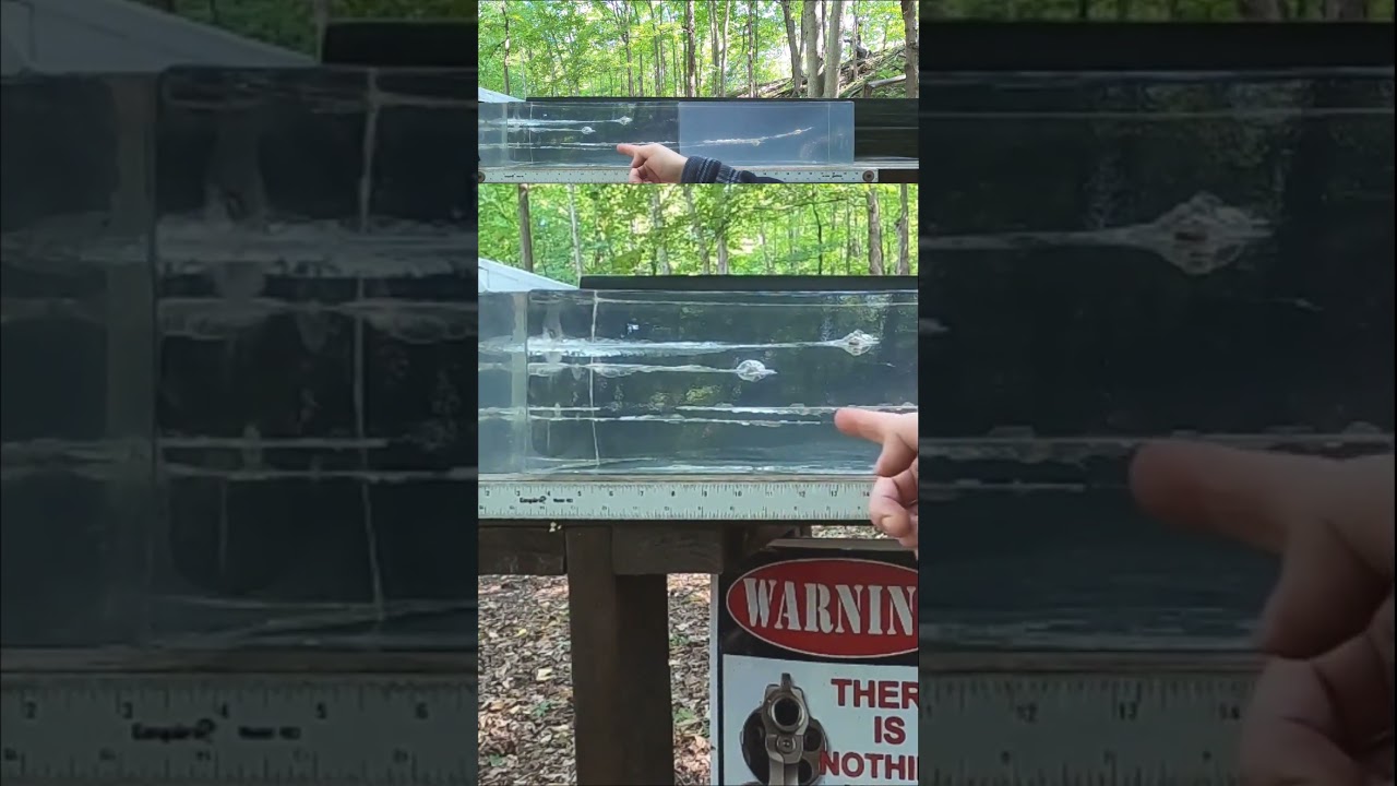 Full Metal Jacket VS Hollow Point in Ballistic Gel - .45 ACP