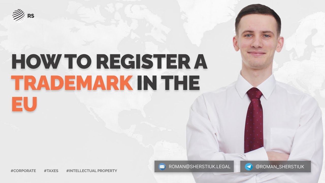 HOW TO REGISTER A TRADEMARK IN THE EU І EUIPO І SME FUND 2024