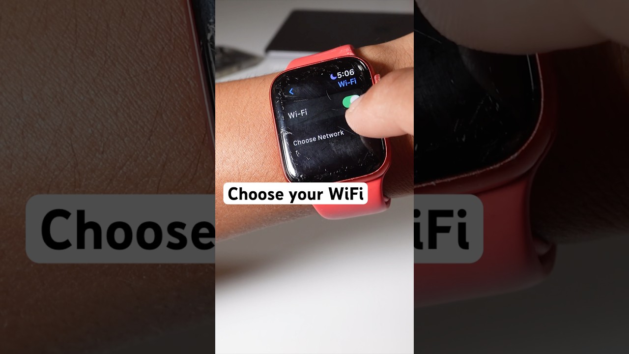 Как подключиться к Wi-Fi на Apple Watch ⌚️👀 #applewatch #jackeal