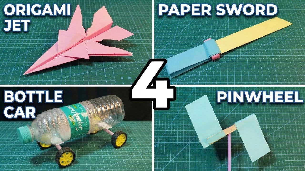 TOP 4 Amazing DIY Toys You MUST TRY!