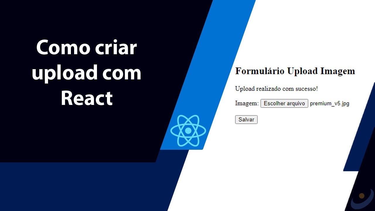 Como criar upload com React