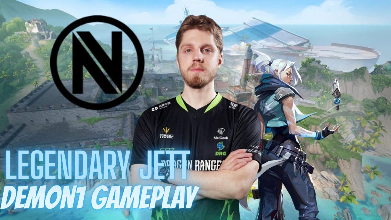 Jett🔪 Breeze 20 Kills MVP!!! ENVY Demon1 Jett🔪 VOD!
