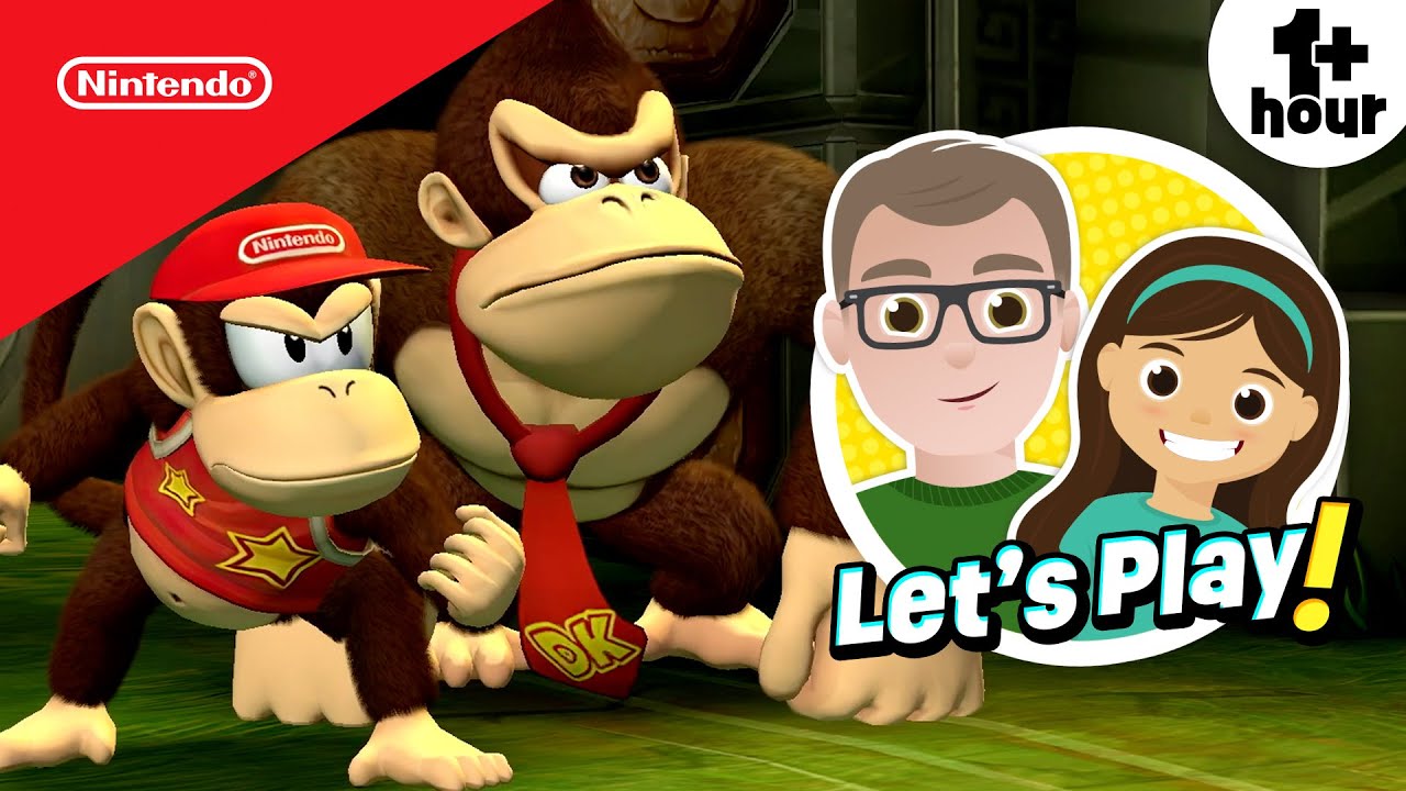 Dad & Daughter Play Donkey Kong Country Returns HD 🍌 Family-Friendly Gameplay 🥰 | Play Nintendo