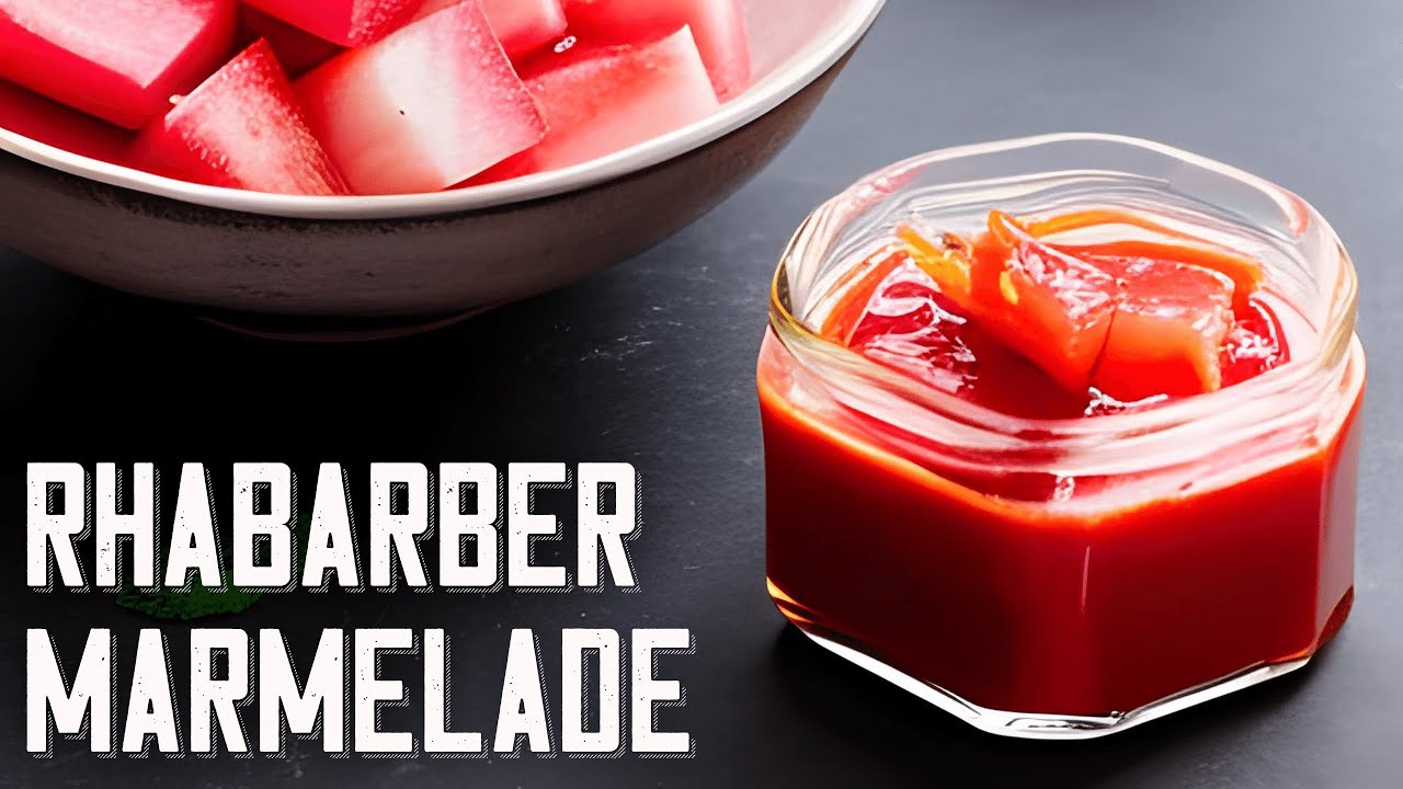 Rhabarber-Marmelade mal anders: Leicht rosa und unglaublich lecker - einfaches und schnelles Rezept