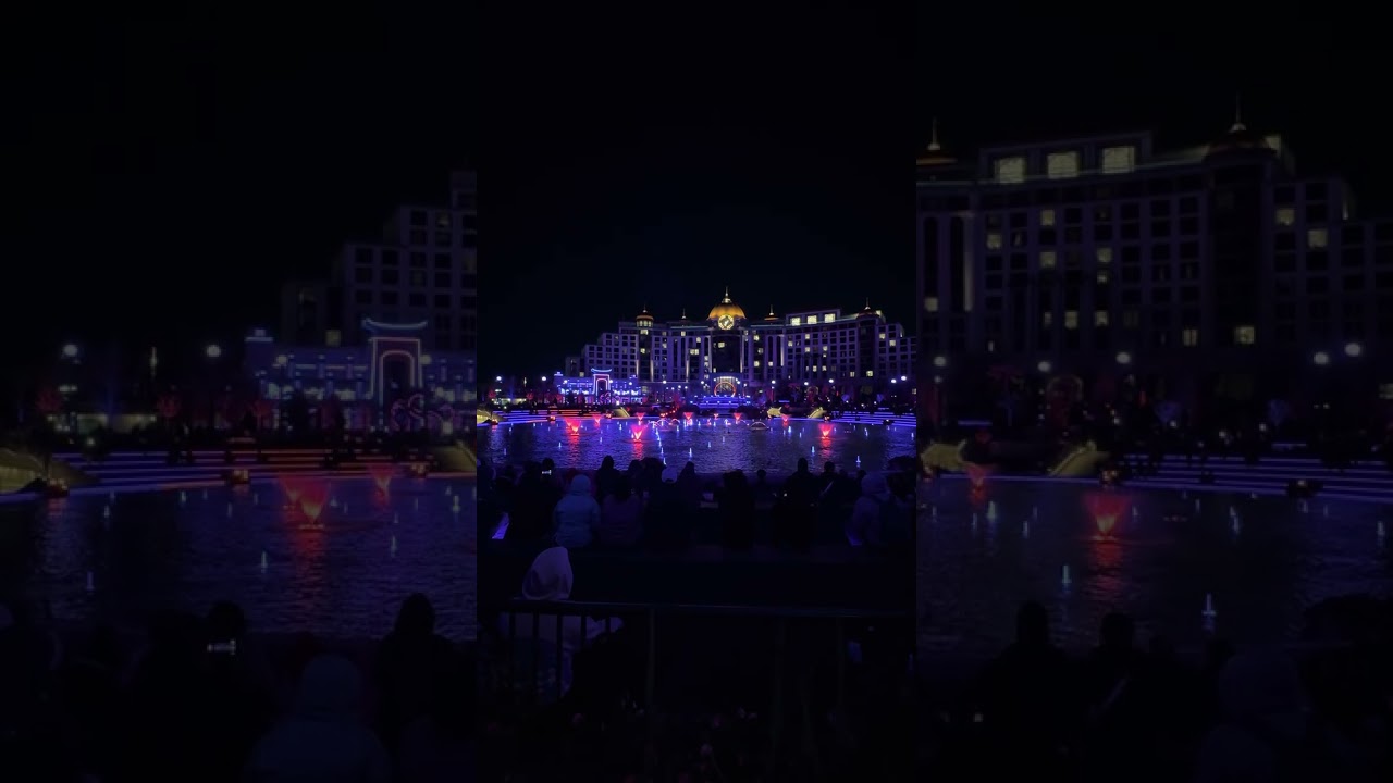 FULL Cosmos Fountain Show 🌌 | Celestial Park at Universal Epic Universe | Nighttime Spectacular