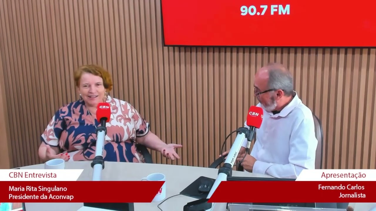 Entrevista com Maria Rita Singulano na CBN Vale