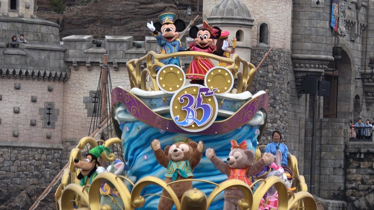 TDS 35周年 4K「ハピエストセレブレーション・オン・ザ・シー」東京ディズニーシー 35th Disneyland 