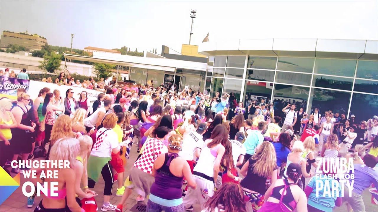 ZUMBA® FLASH MOB PARTY- Chugether WE ARE ONE ( Prague )